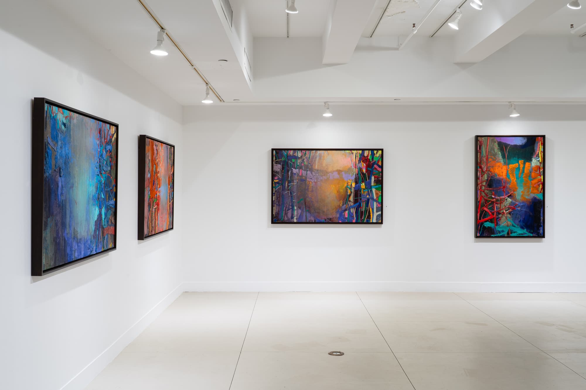 Installation view, Brian Rutenberg, Forum Gallery, New York, 2026
