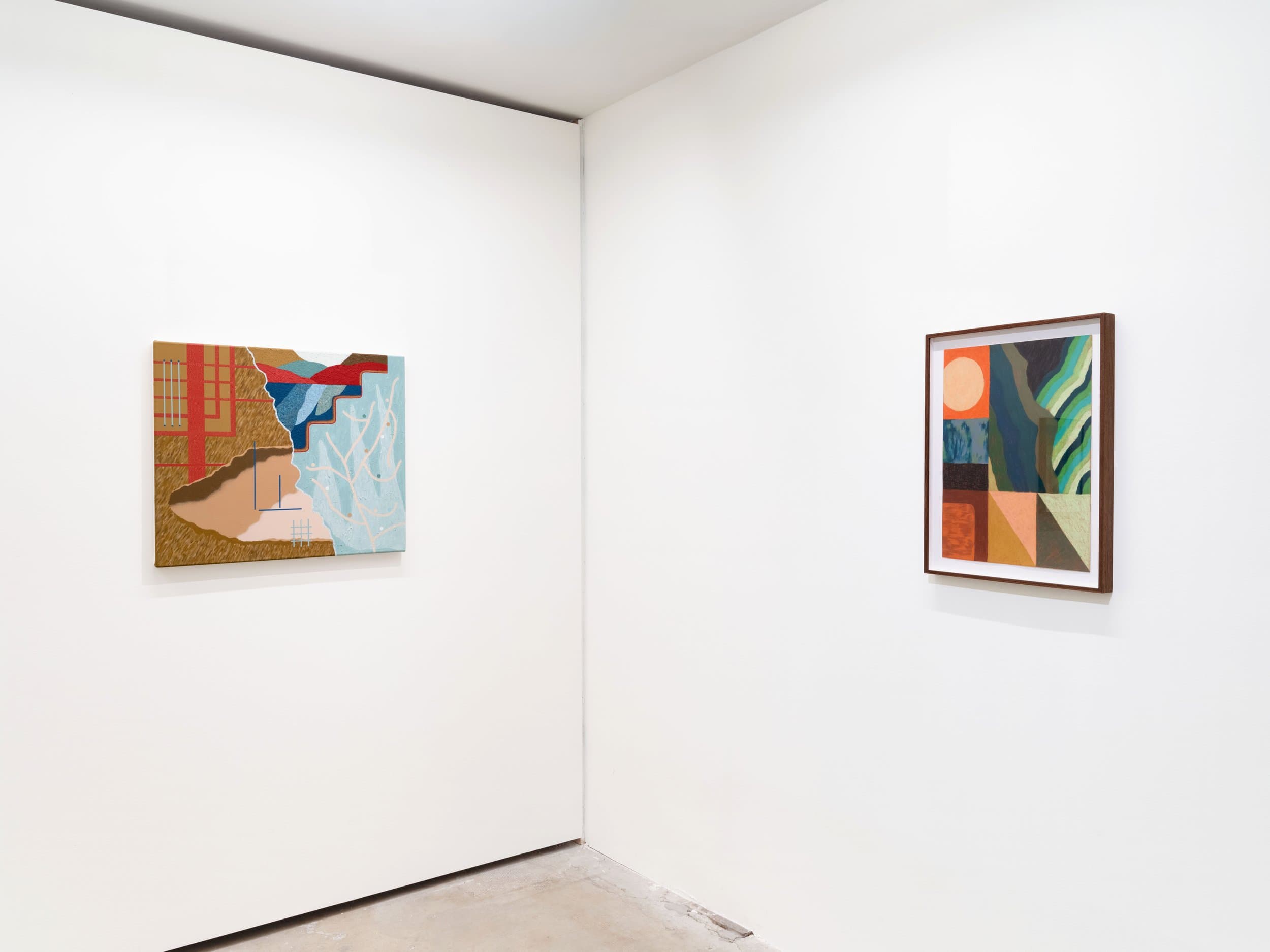 Installation view, Franziska Goes: Seeds and Circles, Moskowitz Bayse, Los Angeles, 2026