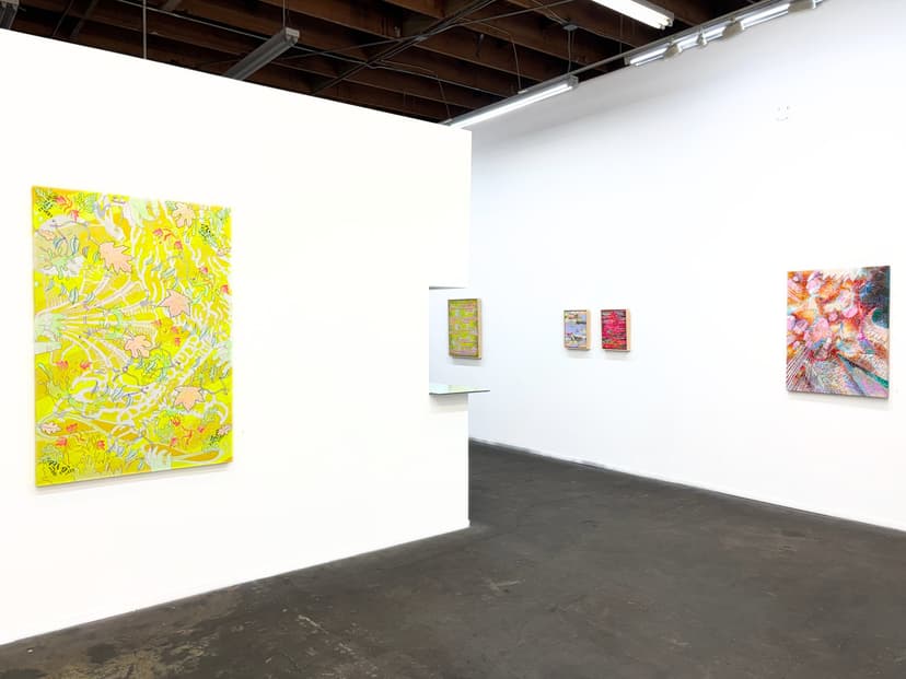 Installation view, Barbara Strasen: INSIDE THE IMAGINAL REALM, Billis Williams Gallery, Los Angeles, 2026