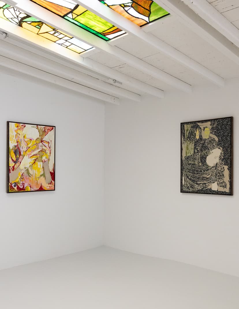 Installation view, Chris Lux: I'd sit inside a bottle and pretend that I was in a can, GGLA (Guerrero Gallery), Los Angeles, 2026