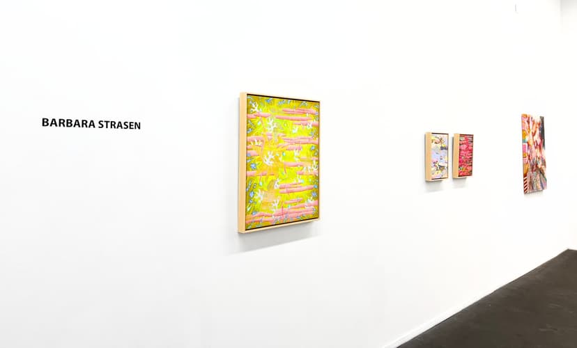 Installation view, Barbara Strasen: INSIDE THE IMAGINAL REALM, Billis Williams Gallery, Los Angeles, 2026