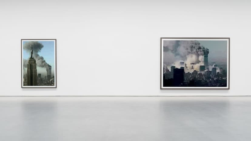 Installation view, Thomas Ruff: jpegs ny, David Zwirner, New York, 2026