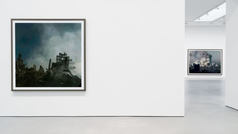 Installation view, Thomas Ruff: jpegs ny, David Zwirner, New York, 2026