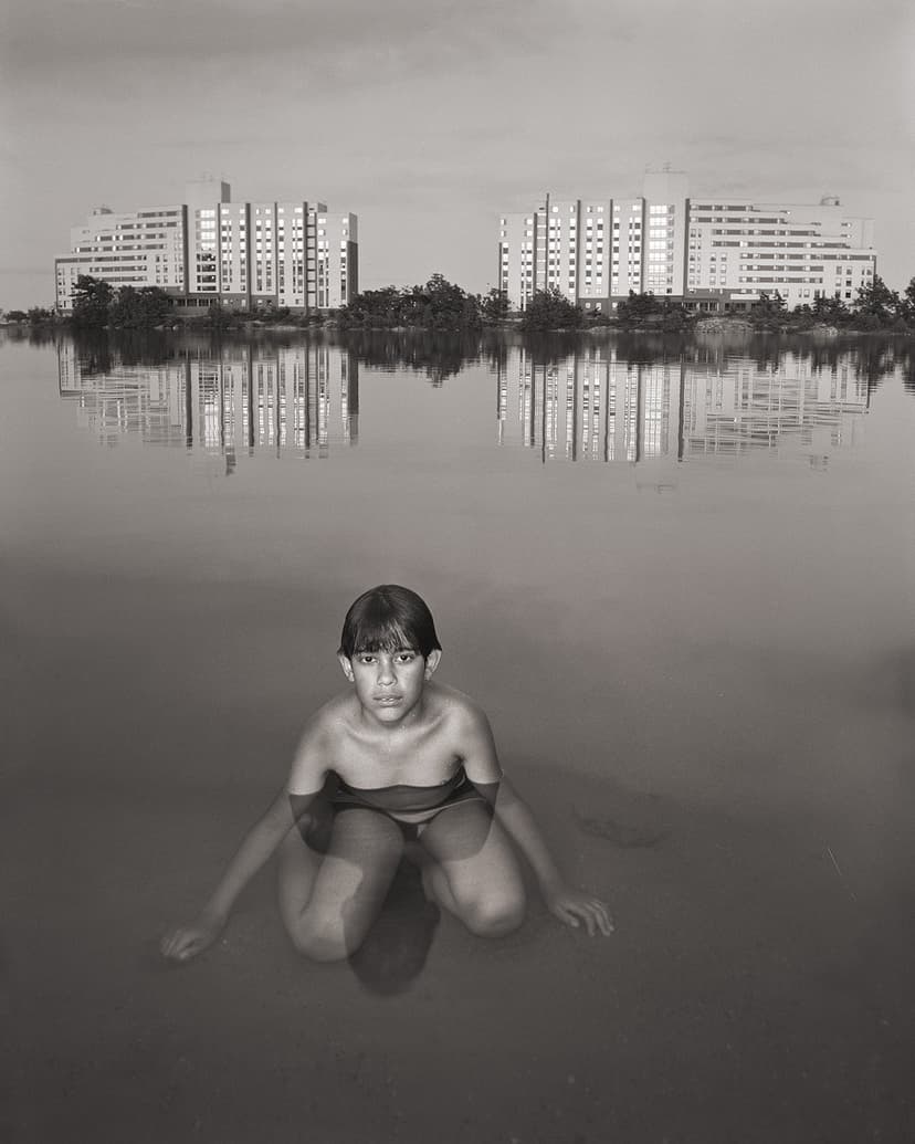 Stephen DiRado, Bell Pond: Tim, 1983 (printed 2026), archival pigment print