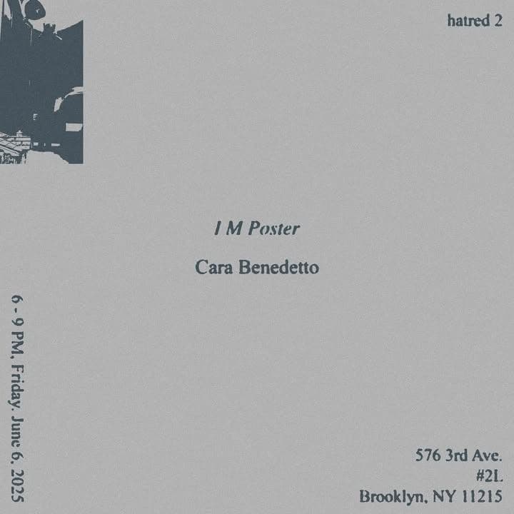 Cara Benedetto: I M Poster