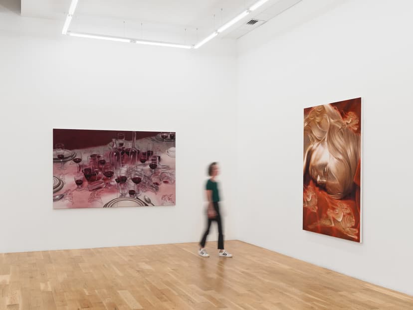 Installation view, Tomas Harker: Endless Romance Forever, Nicodim, New York, 2026