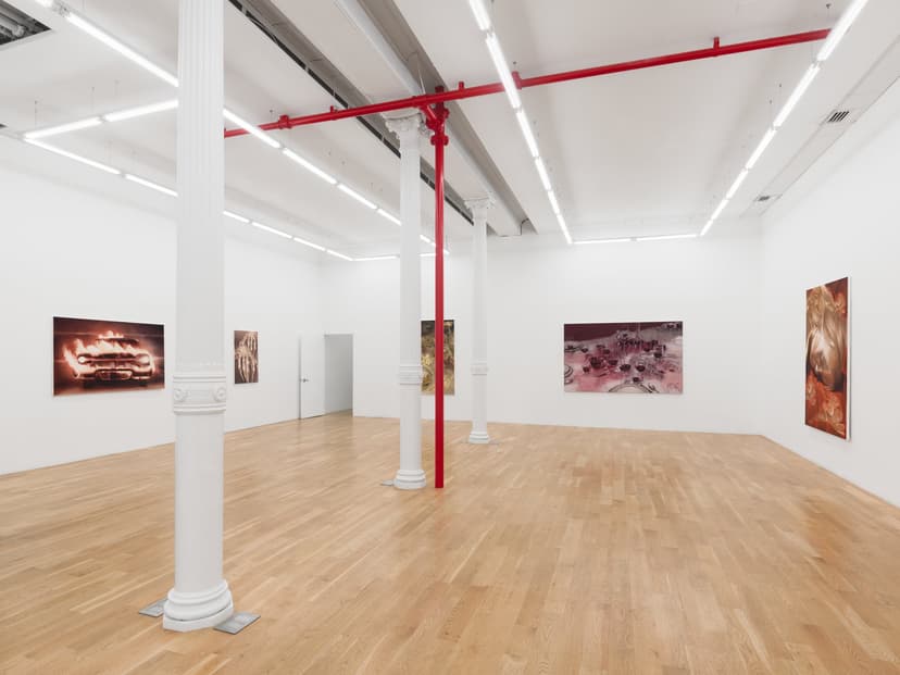 Installation view, Tomas Harker: Endless Romance Forever, Nicodim, New York, 2026