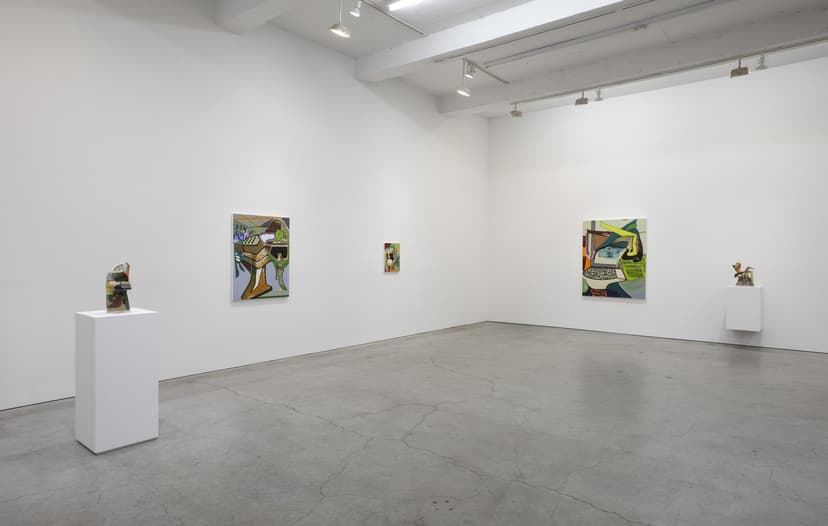 Installation view, Magalie Guérin: a hand a hand, Sikkema Malloy Jenkins, New York, 2026