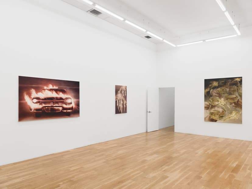 Installation view, Tomas Harker: Endless Romance Forever, Nicodim, New York, 2026