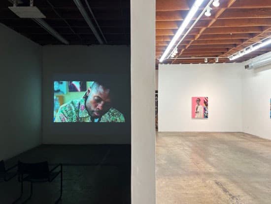 Installation view