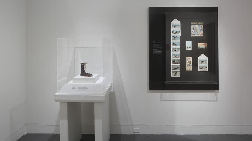Installation view, Foot Notes: Shoes, Symbolism, and Society, The Wolfsonian–FIU, Miami Beach, 2026
