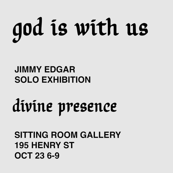 Jimmy Edgar: Divine Presence