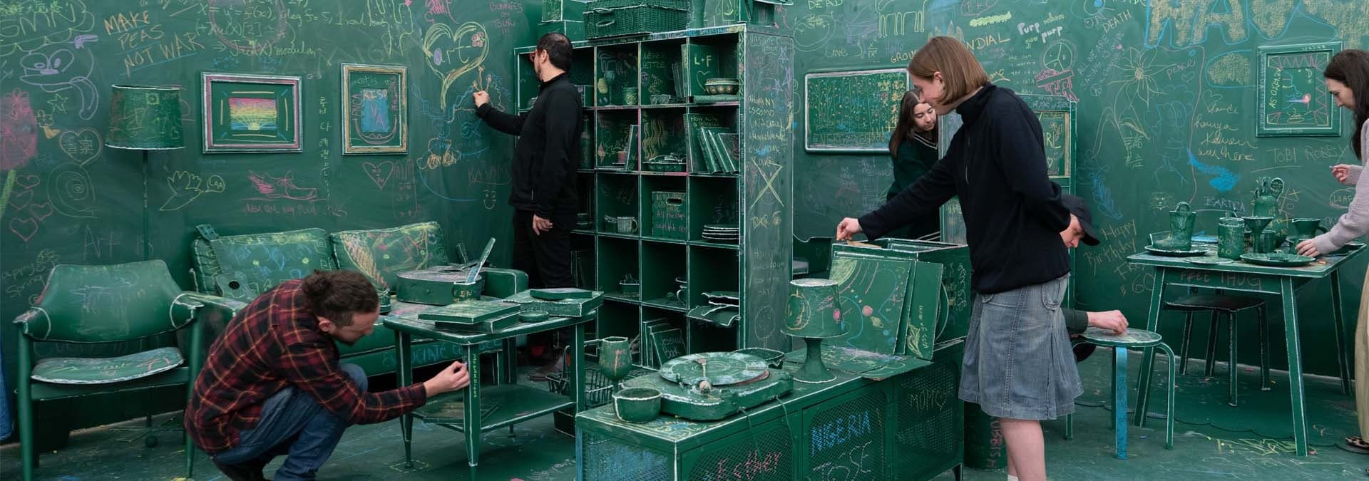 Installation view, Amalia Pica: Lecturas Posibles, The Bass, Miami Beach, 2026