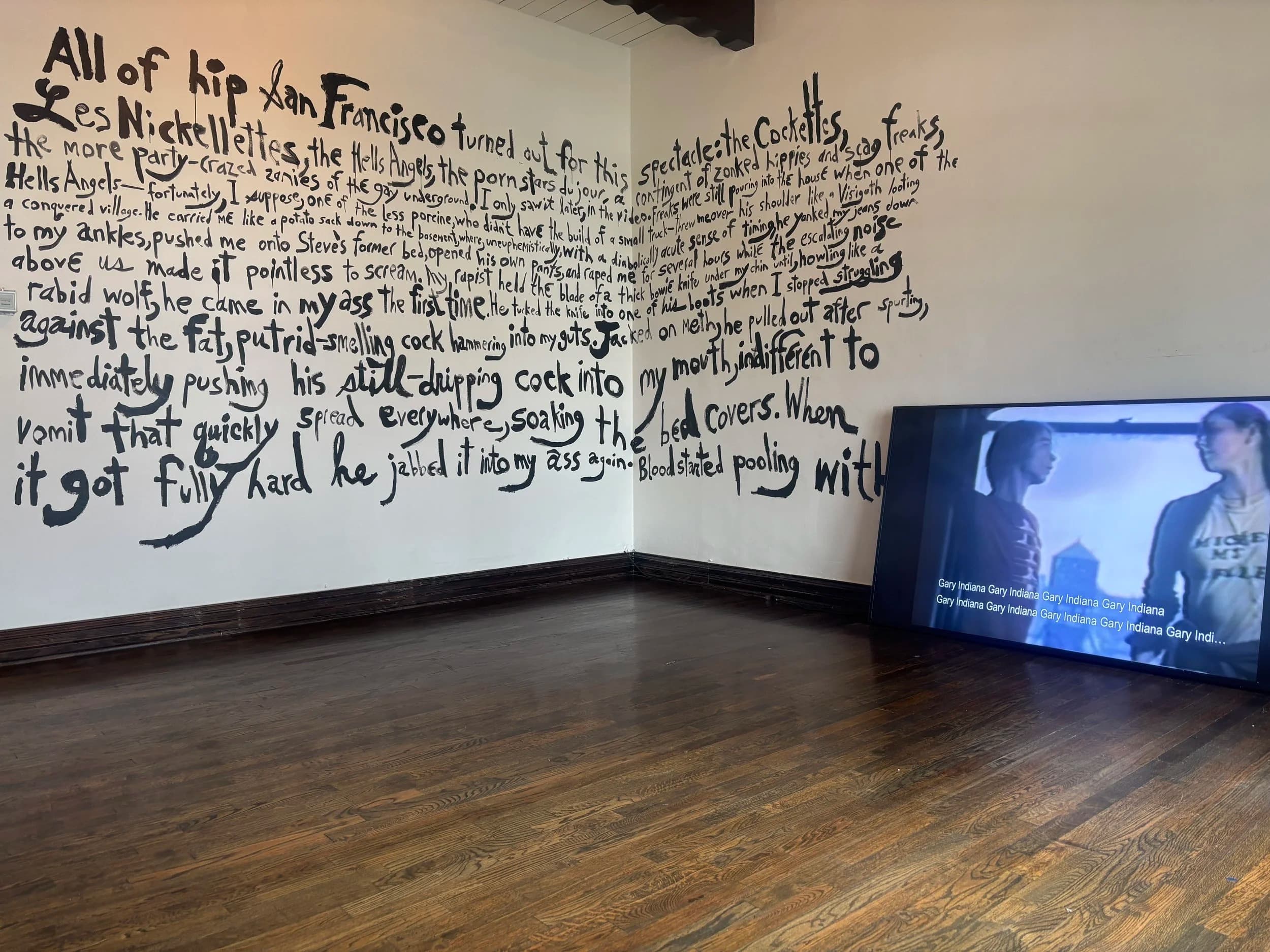 Installation view