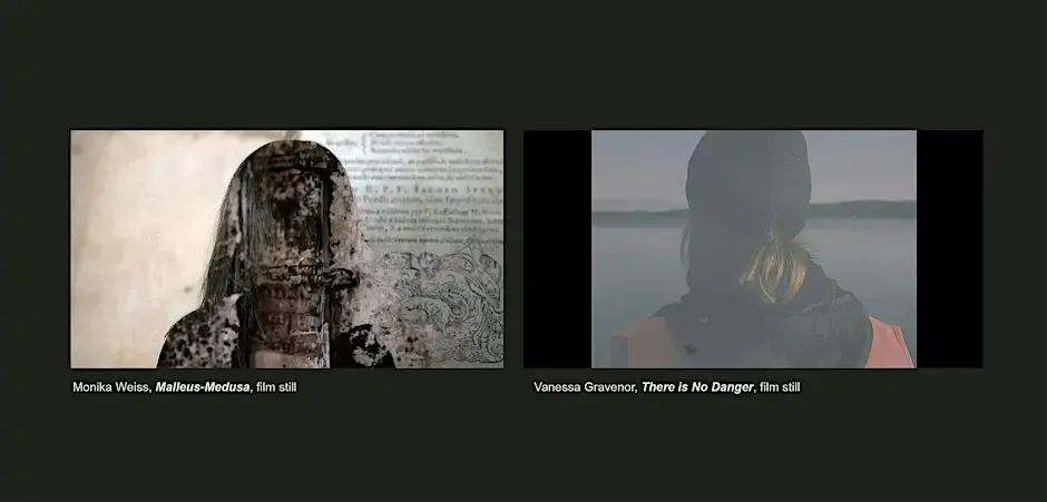 Embodied Voices & Critical Narratives screening and discussion featuring Monika Weiss and Vanessa Gravenor, moderated by Natasha Chuk