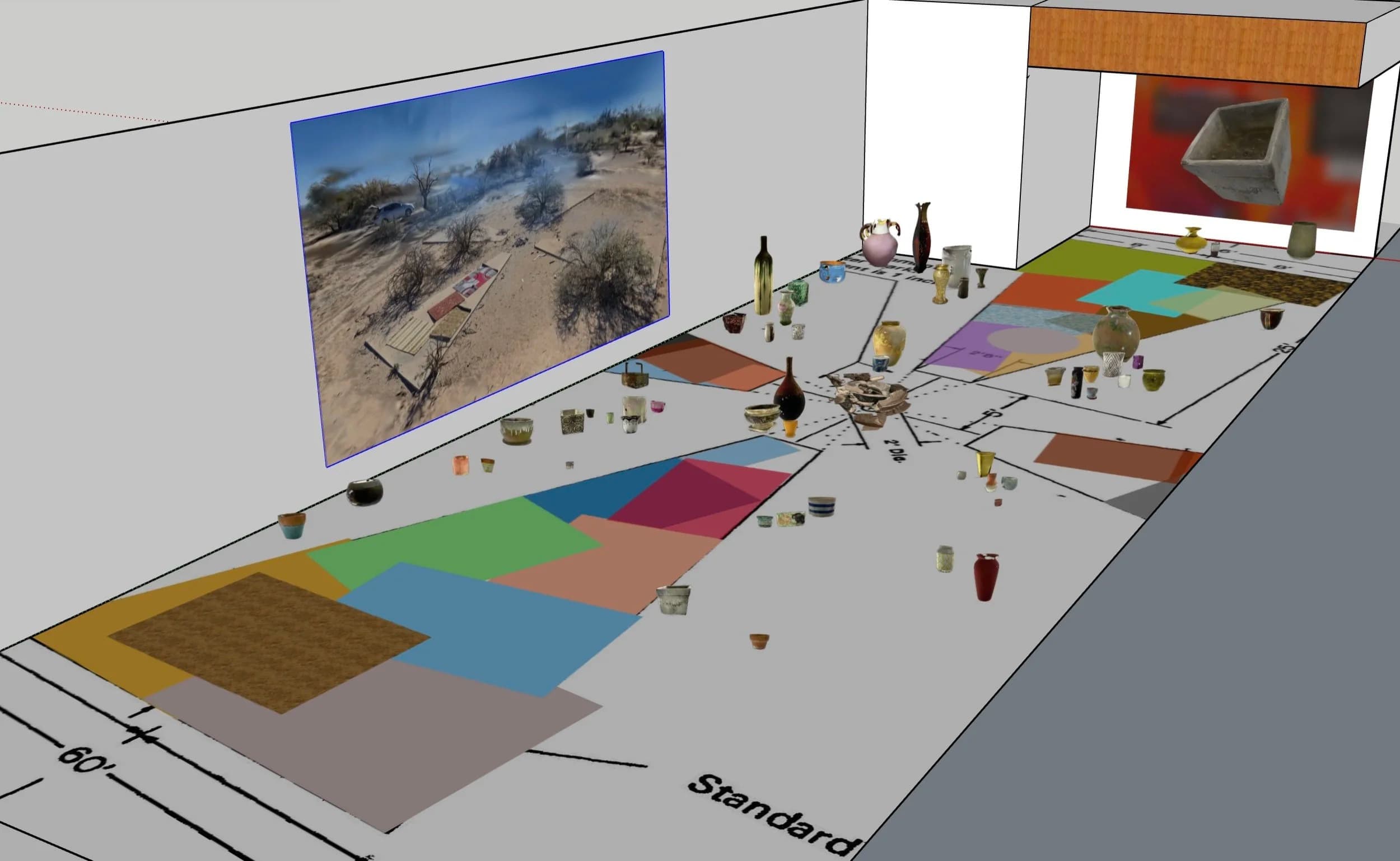 Installation view