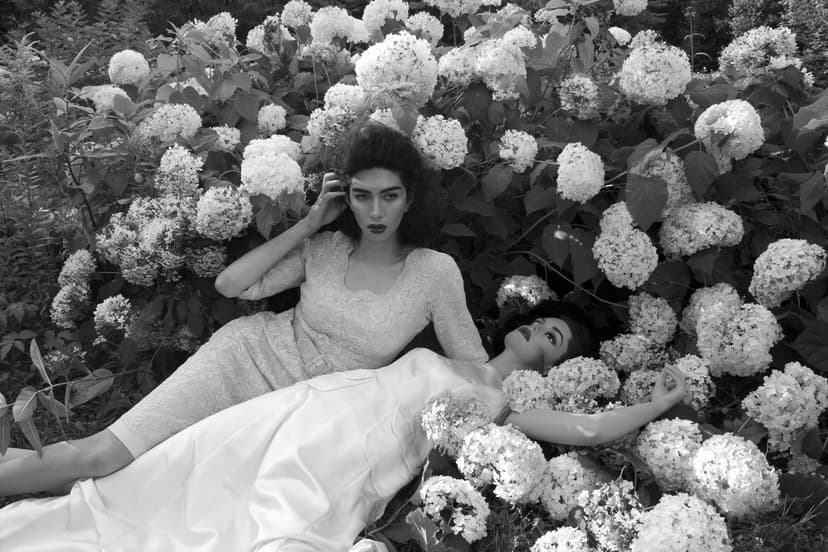 Martine Gutierrez, Girl Friends (Rosella & Palma 1), 2014. Archival inkjet print mounted on Sintra, 9 1/2 x 14 1/8 inches (24.1 x 35.9 cm). Edition of 8. Courtesy the artist and RYAN LEE Gallery.