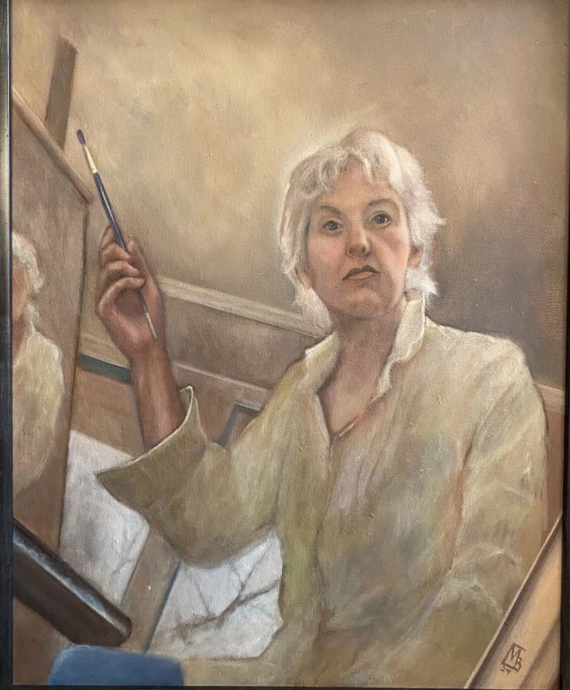 Self Portrait in a Crooked Mirror