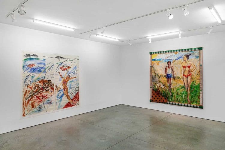 Emma Amos: Bathers
