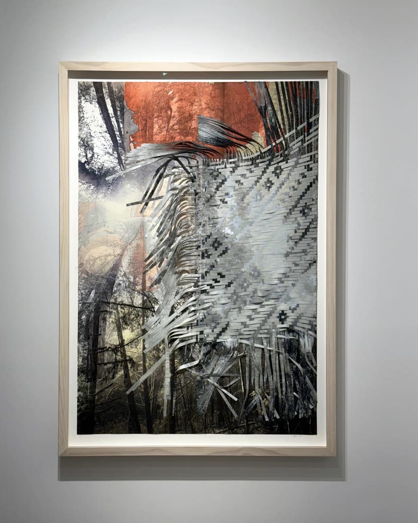 Installation view, Sarah Sense: Land, Line, Blood, Memory, Bruce Silverstein Gallery, New York, 2026