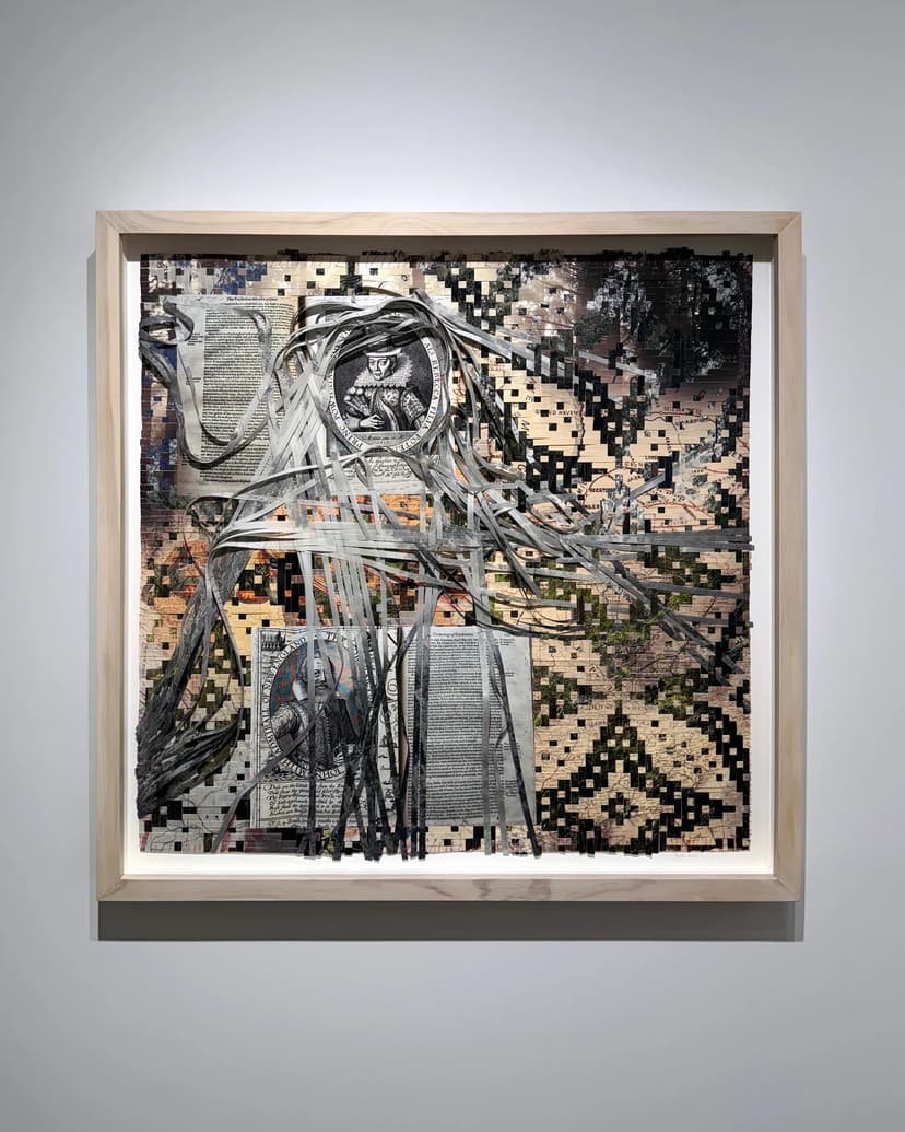 Installation view, Sarah Sense: Land, Line, Blood, Memory, Bruce Silverstein Gallery, New York, 2026